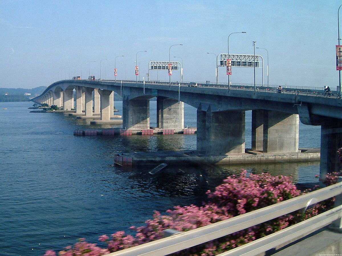 Malaysia-Singapore second link. Photo courtesy: Wiki