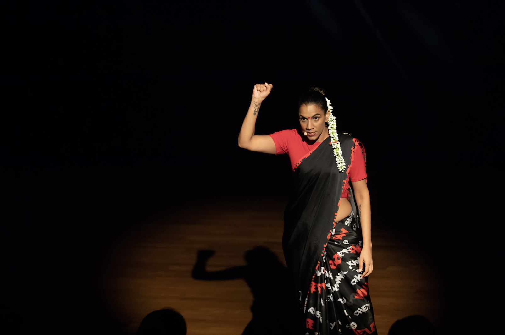 Sharul Channa's Disco Sheela and Other Indian Superwomen was one of the highlights of Kalaa Utsavam 2018. Photo courtesy: Esplanade Theatres on The Bay