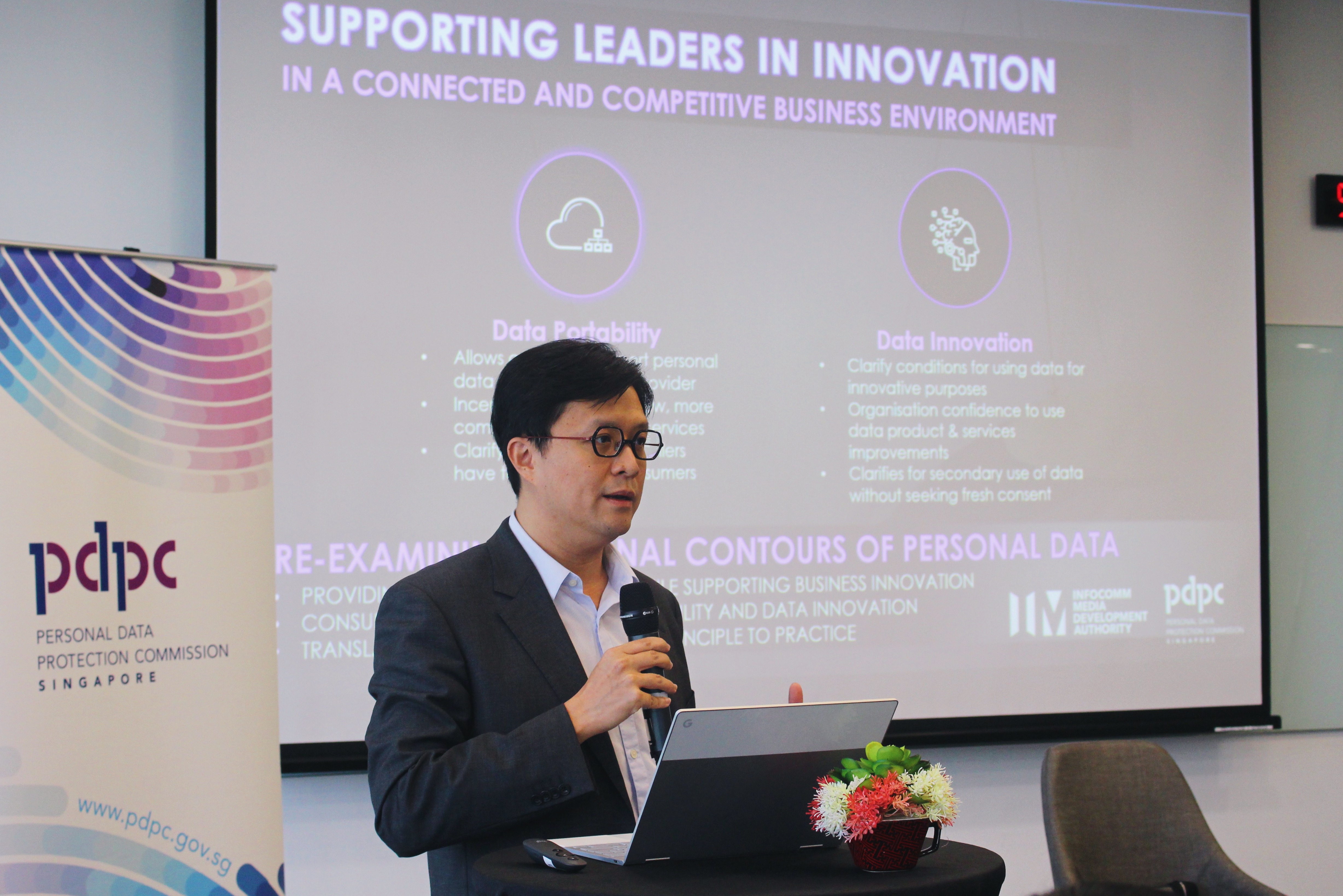 Deputy Commissioner of Personal Data Protection Commission (PDPC), Mr Yeong Zee Kin. Photo courtesy: PDPC