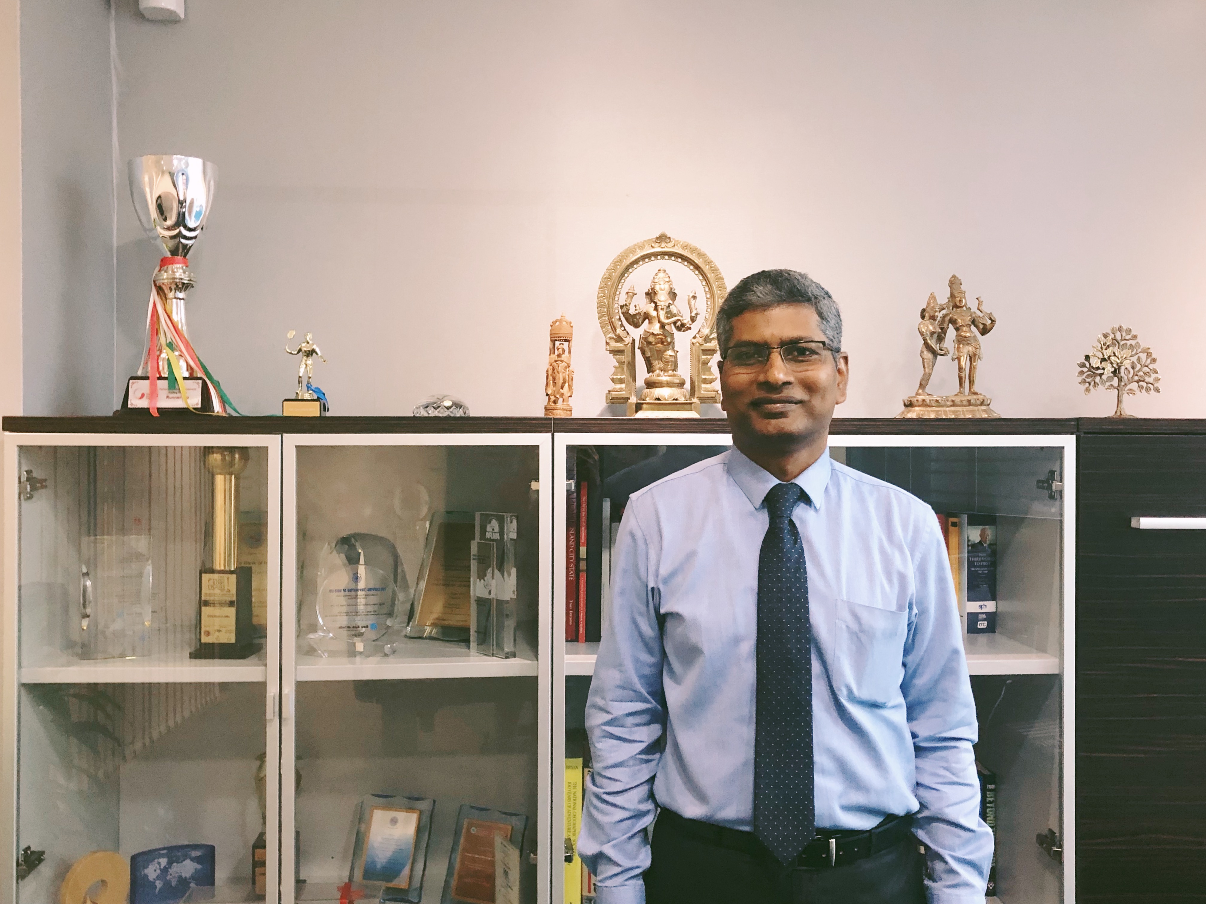 Kishore Kumar Poludasu, Country Head of SBI in Singapore. Photo: Connected to India