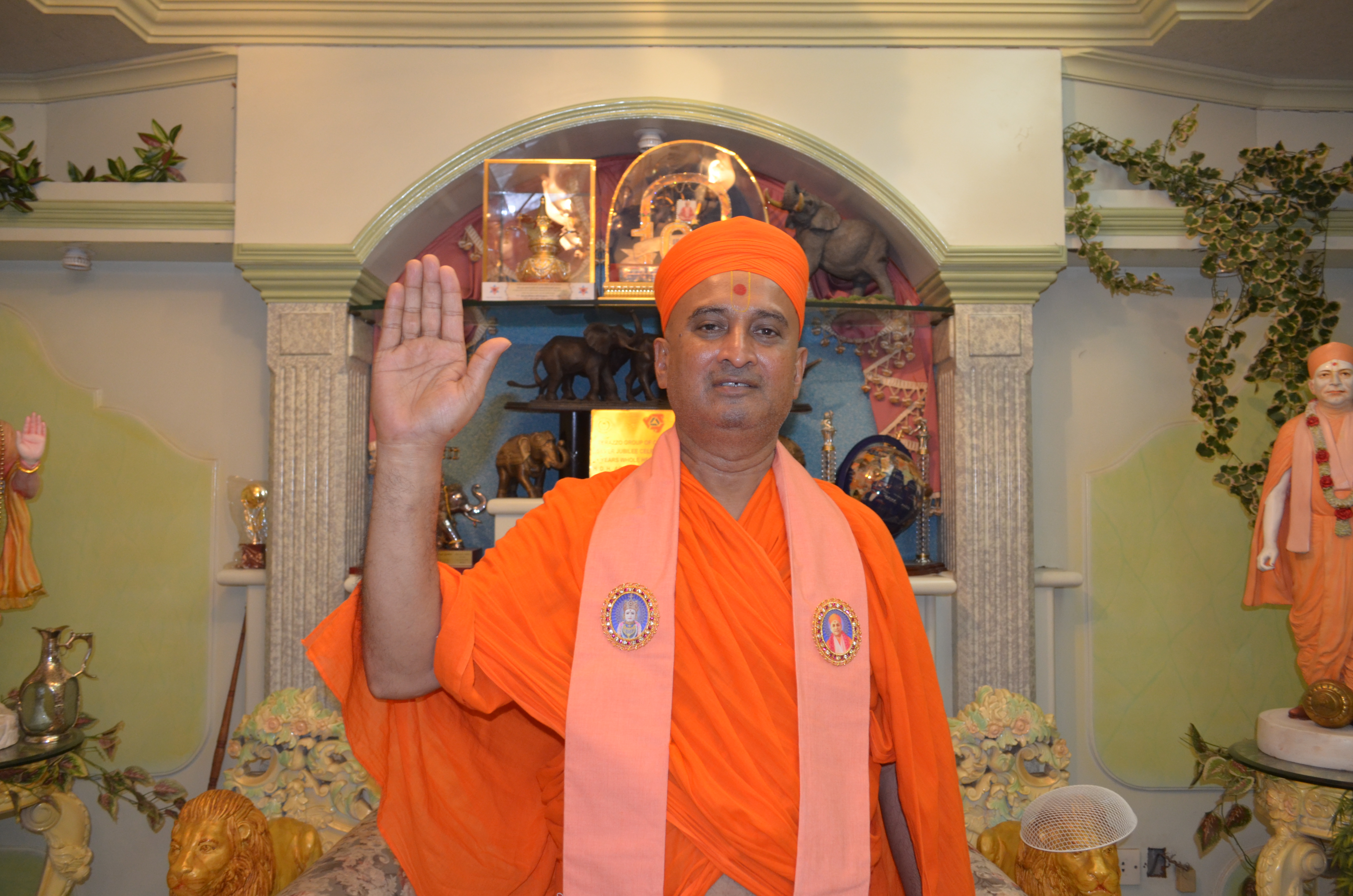 According to Swami Bhagwatpriya, music is a universal language, unifying cultures and people. Photo courtesy: MSSGS
