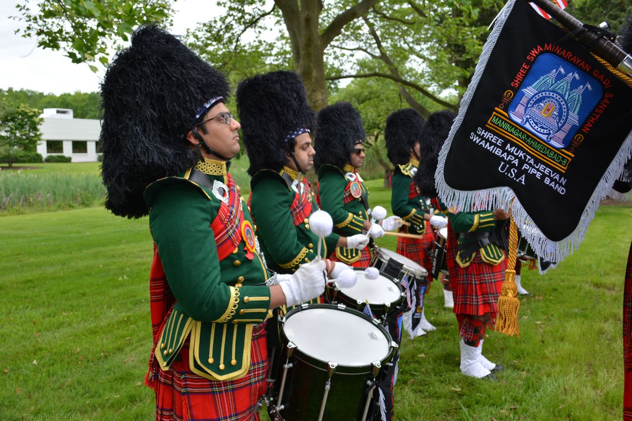 The band plays pleasing Scottish tunes, patriotic strains and cultural melodies. Photo courtesy: MSSGS