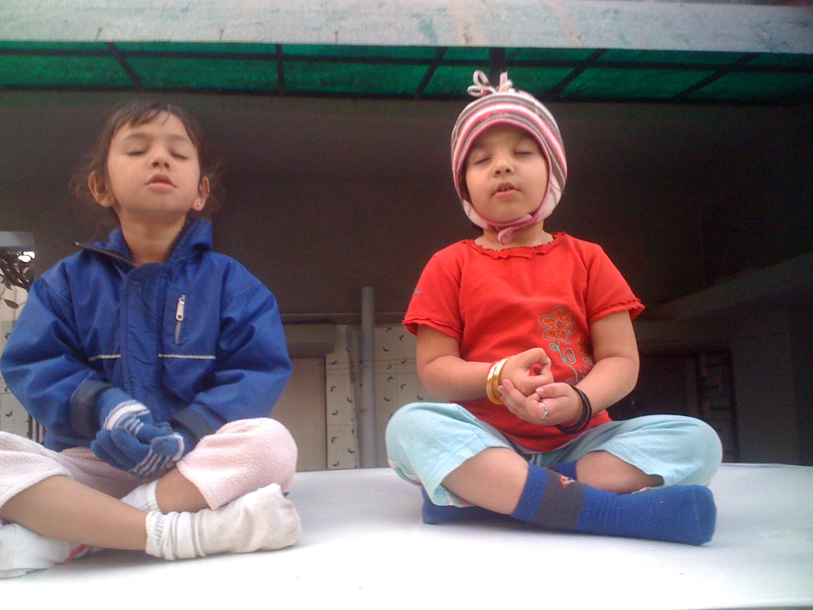 Psychologists recommend harnessing mindfulness and meditation from an early age. Photo courtesy: Kunal Trivedi