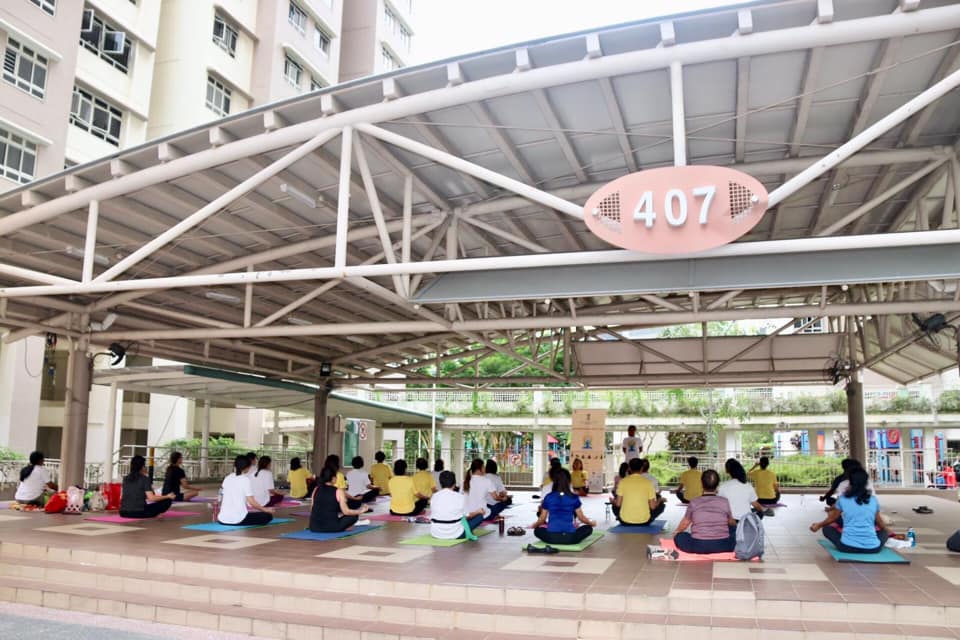 Yoga Day events are being held at 130 venues across Singapore from June 15-25. Photo courtesy: Facebook/India in Singapore