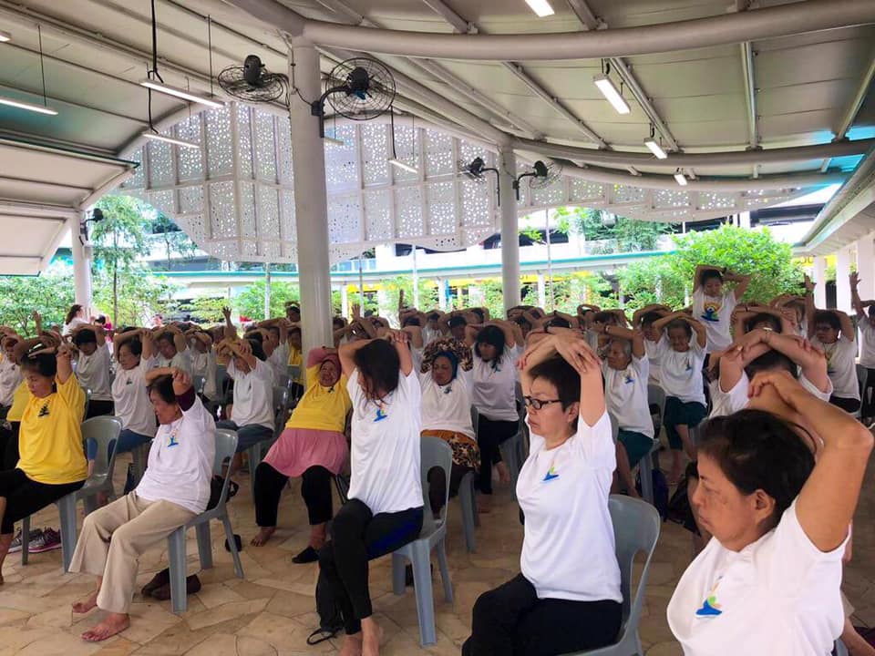 Sunlove Home cares for the elderly, the intellectually infirm, and those suffering from dementia. Photo courtesy: High Commission of India, Singapore