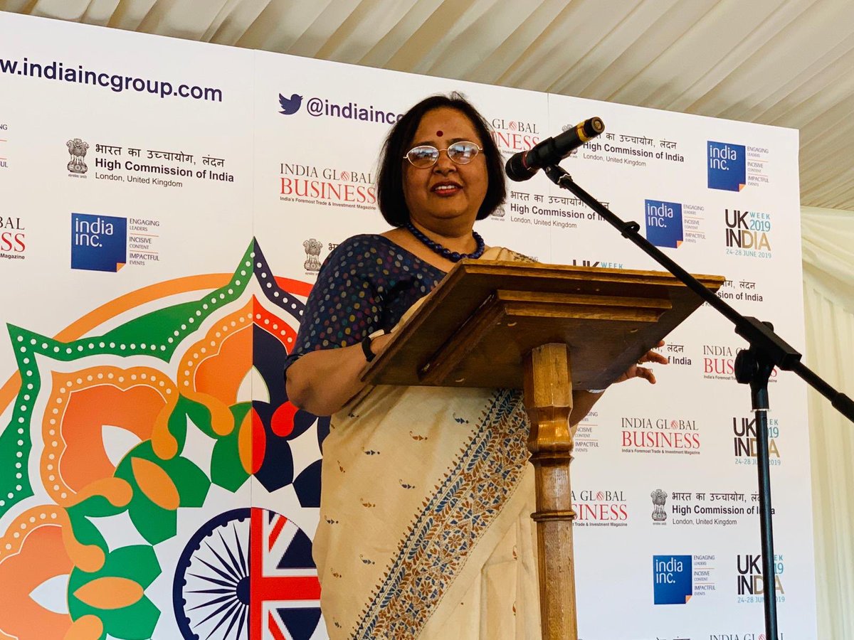 The Indian high commissioner emphasised that the ongoing UK-India Week was indicative of the passion in the UK for a relationship with India.