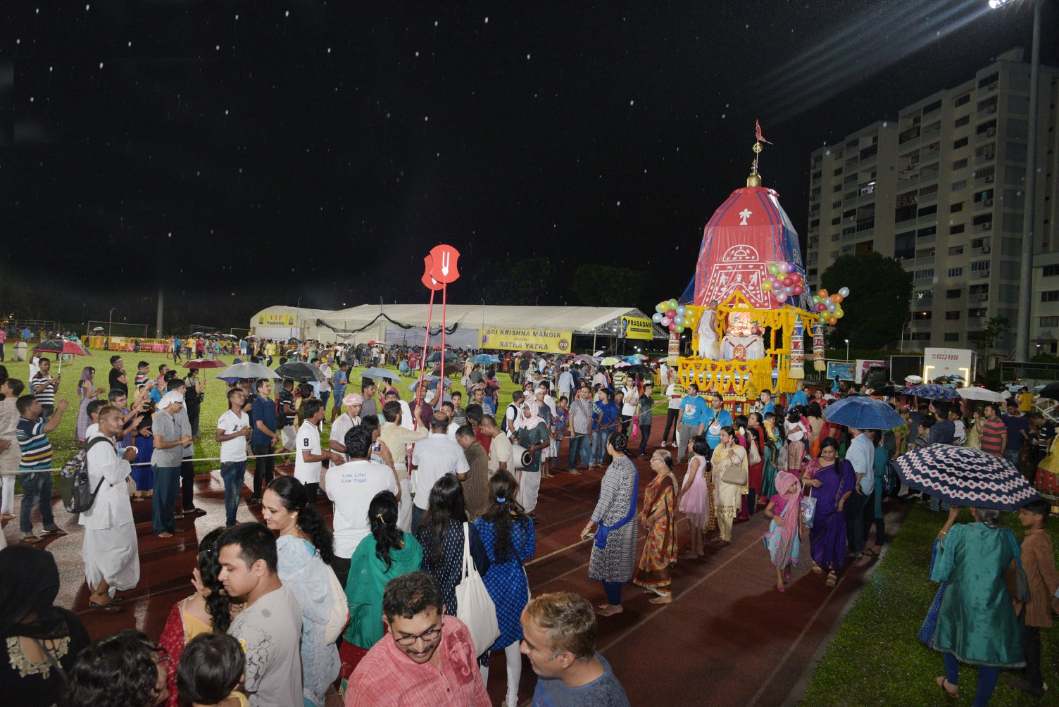 Photo courtesy: International Sri Krishna Mandir Singapore