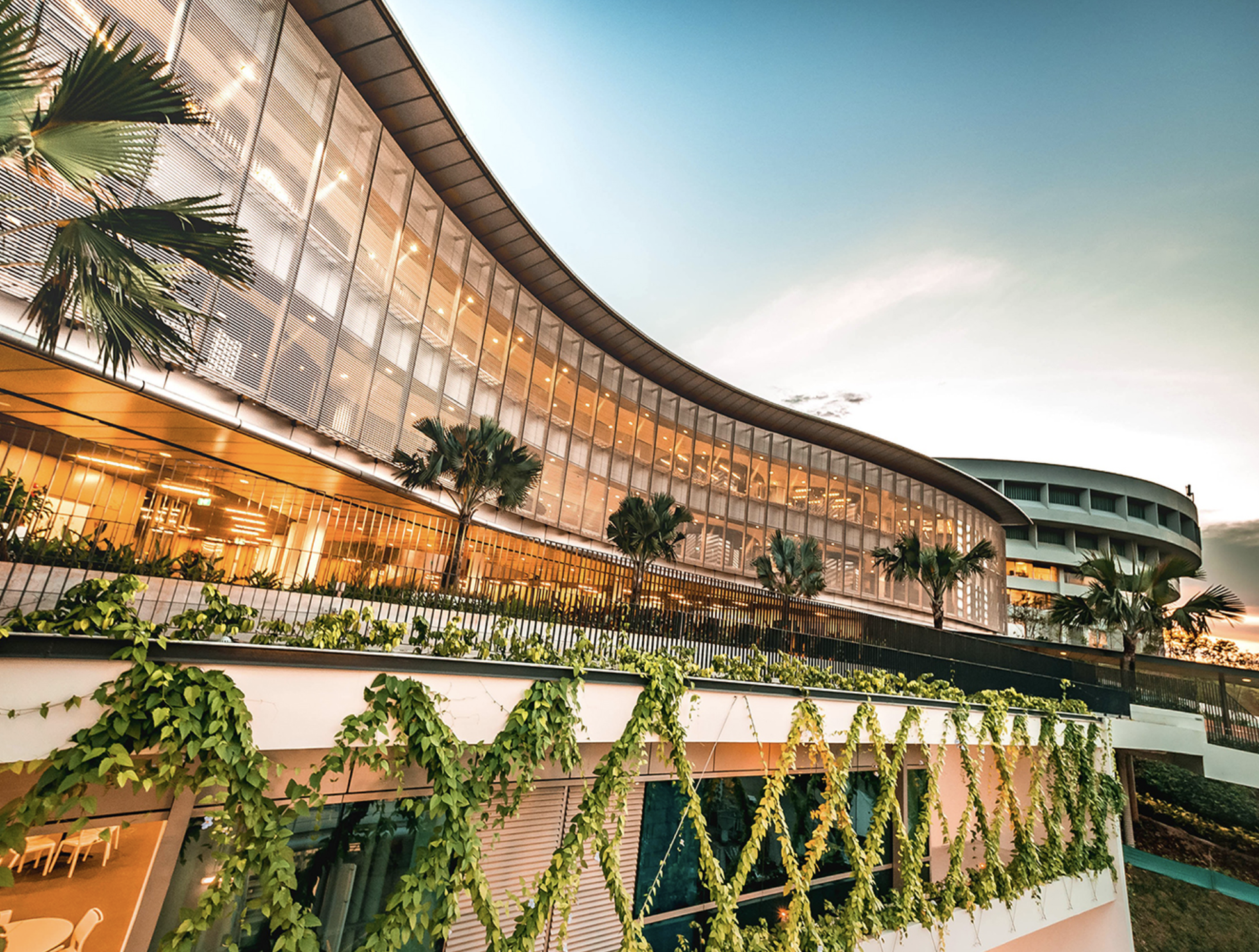 NTU Singapore has topped the QS rankings of the world's young universities for the sixth consecutive year. Pictured here is its latest learning hub, The Arc. Photo courtesy: NTU