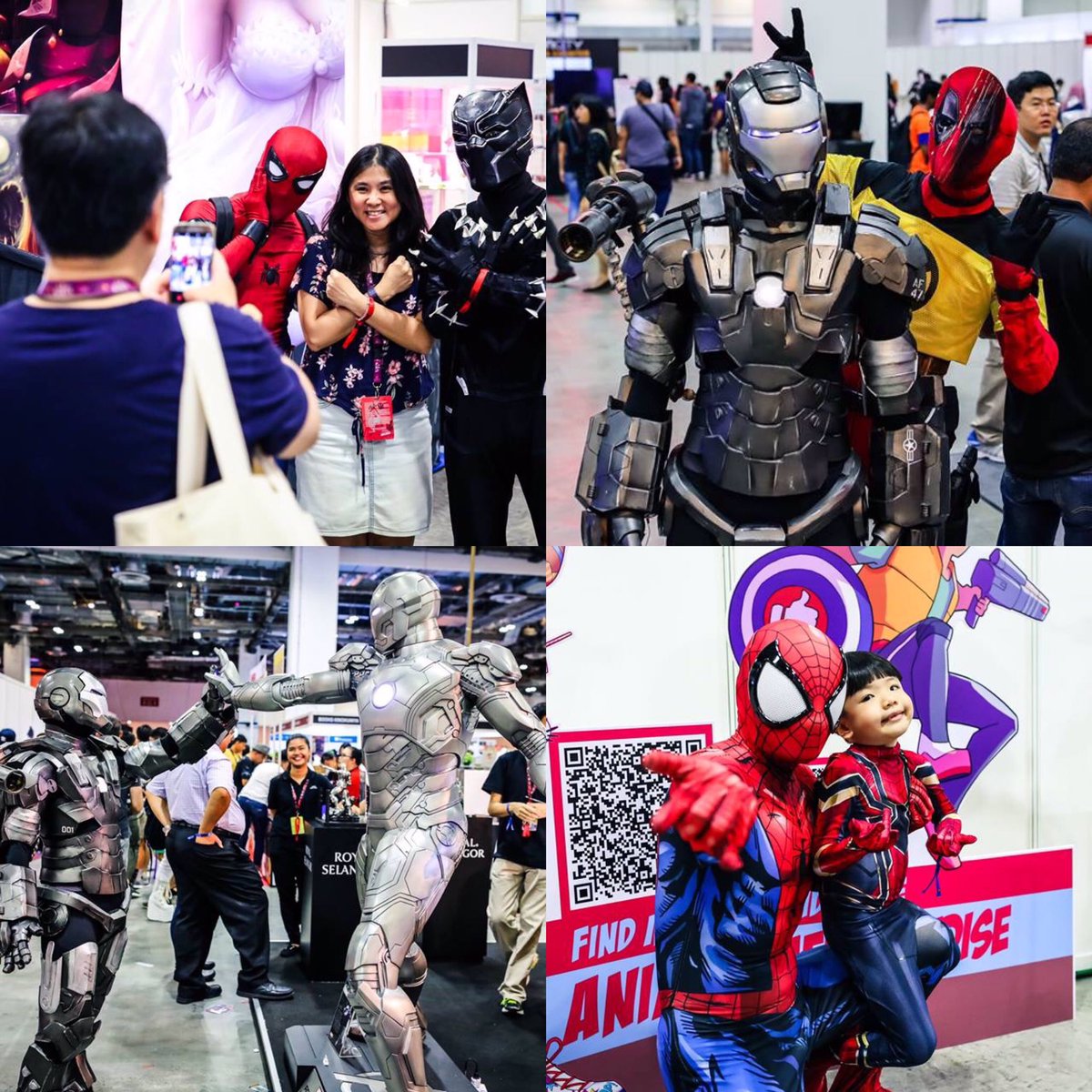 Singapore Comic Con 2018. Photo courtesy: Twitter/@SGComicCon