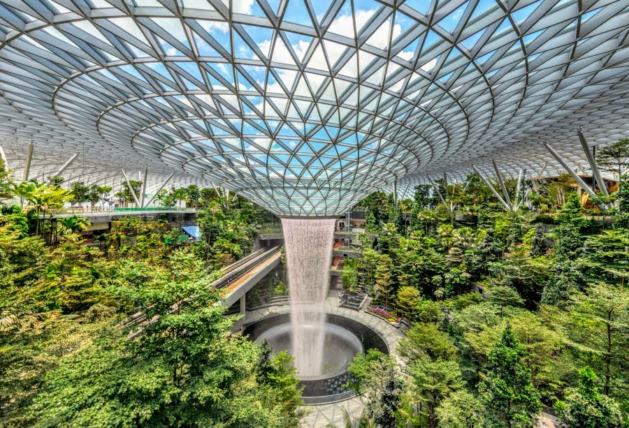Jewel Changi Airport. Photo courtesy: www.jewelchangiairport.com