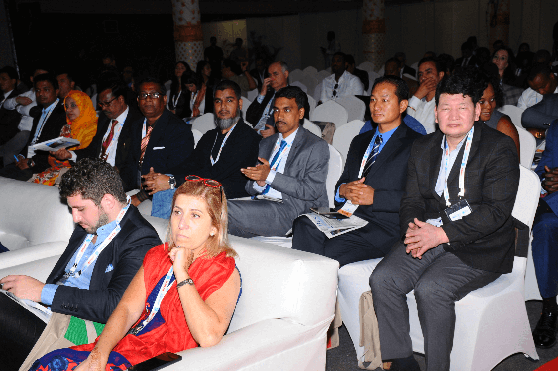 Delegates from around the world participating at the 19th edition of INDIASOFT. Photo courtesy: indiasoft.org