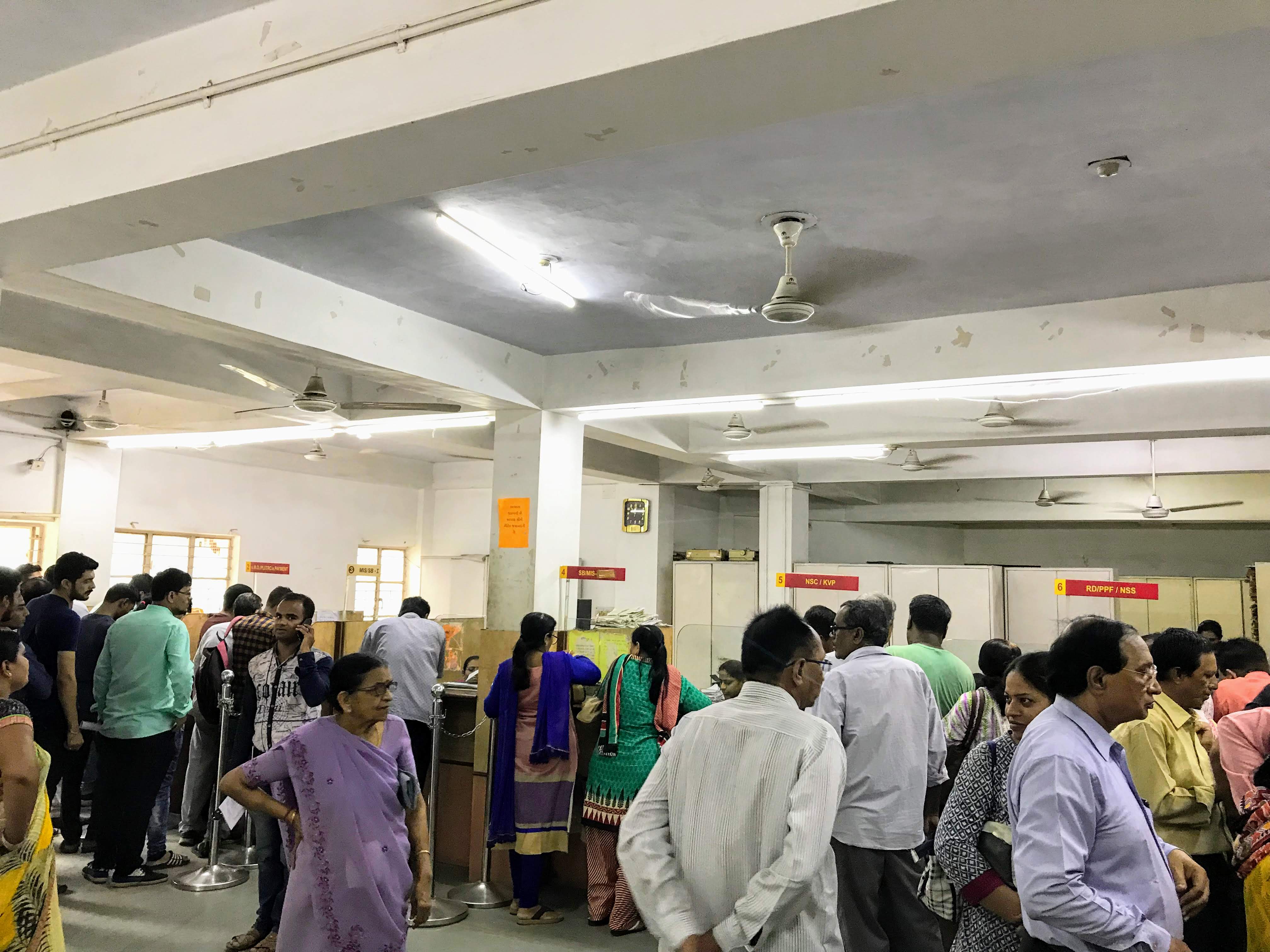 About 190 million Indians do not have a bank account. Photo courtesy: Kunal Trivedi