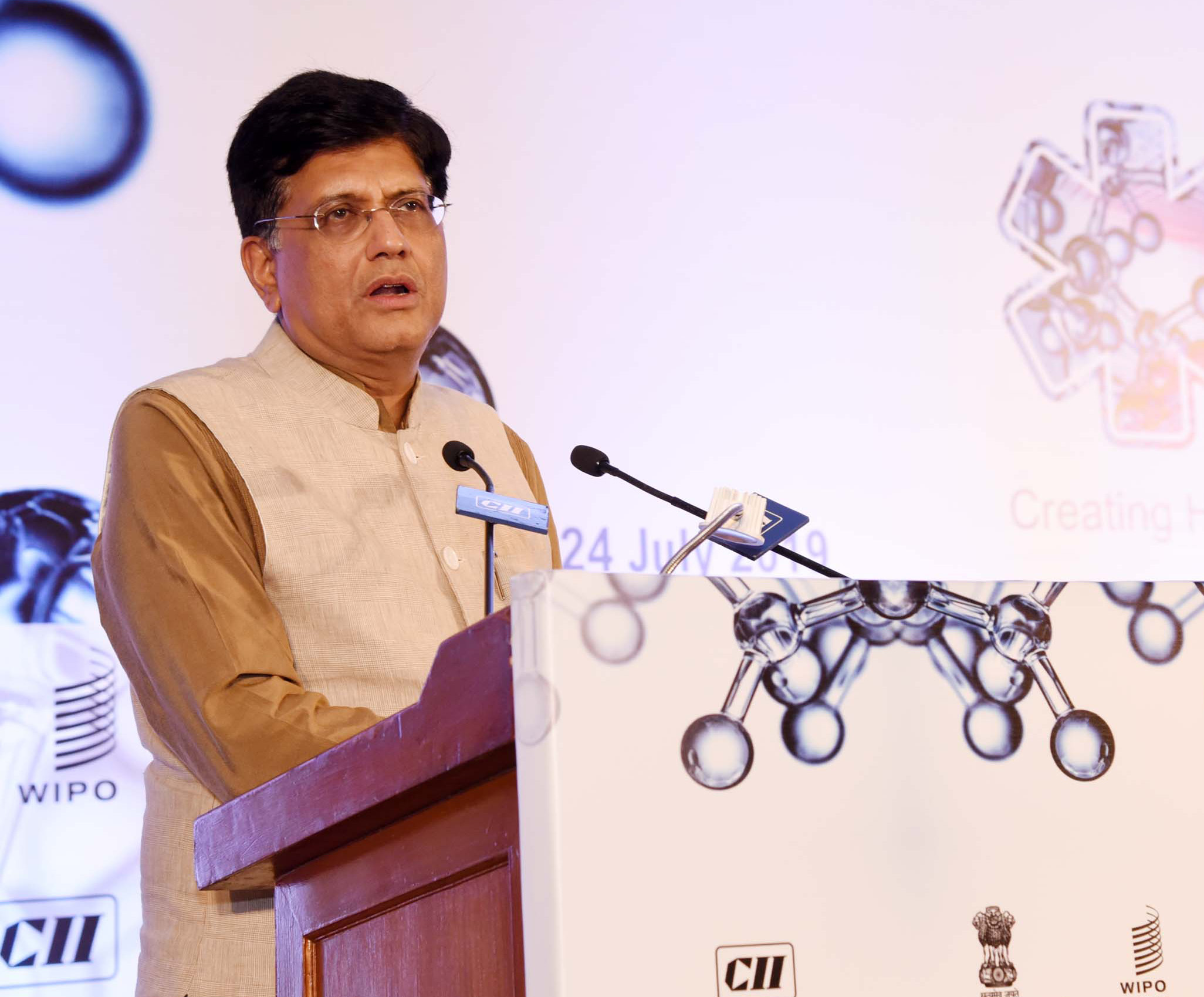 Union Minister of Commerce & Industry and Railways, Piyush Goyal. Photo courtesy: pib.nic.in