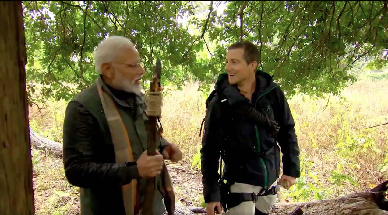 Screengrab courtesy: Twitter/@BearGrylls