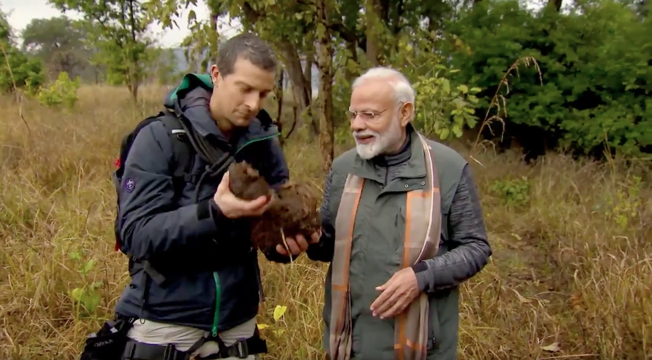 Screengrab courtesy: Twitter/@BearGrylls
