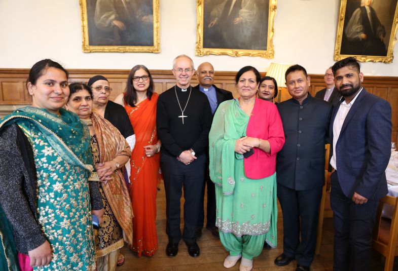 The Archbishop’s visit is a pastoral and not political one, stated Church of England leaders