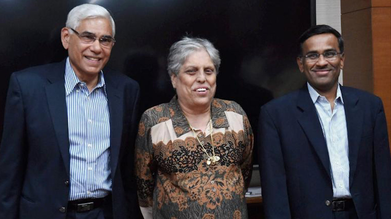 The BCCI Committee of Administrators gave the CAC the go ahead to pick the next coach. Photo courtesy: Twitter