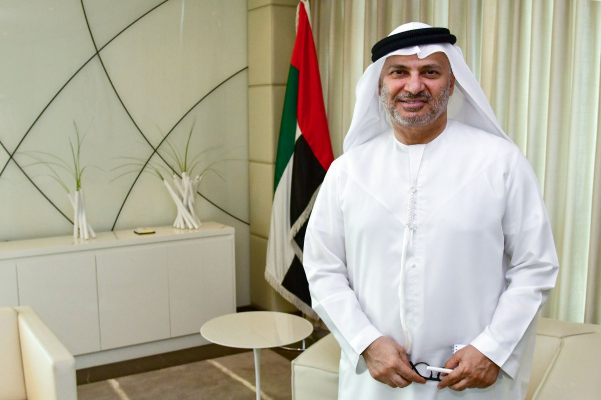 UAE Minister of State for Foreign Affairs, Anwar Bin Mohammed Gargash has called for dialogue and restraint on J&K. Photo courtesy: Twitter/@AsiaPolicy