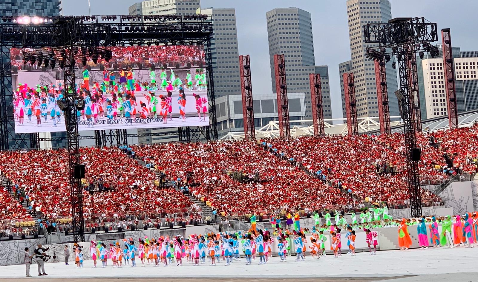 The National Day show is divided into six acts with a prologue. Photo courtesy: Connected to India