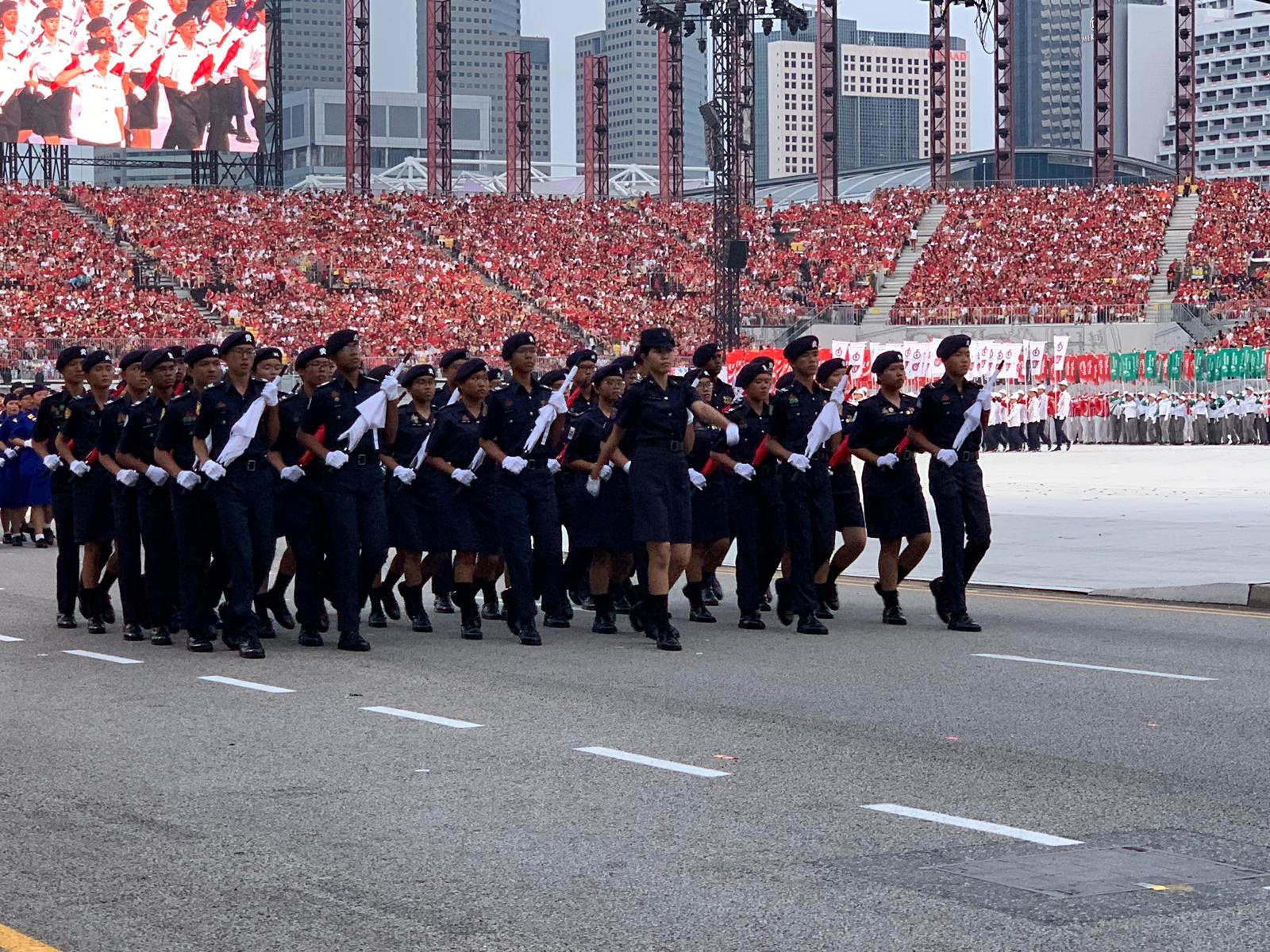 The parade was last held at the Padang in 2015. Photo courtesy: Connected to India