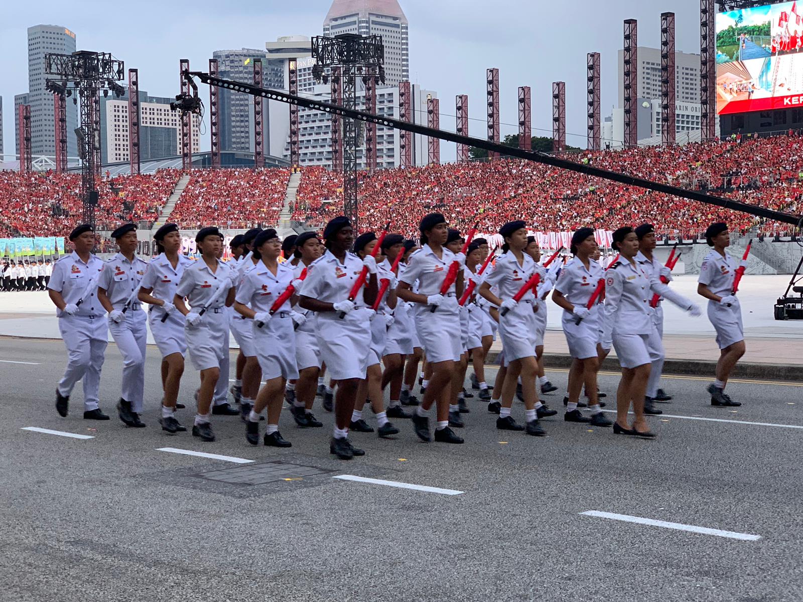Indonesian President Joko Widodo, Malaysian Prime Minister Mahathir Mohamad and Brunei’s Sultan Hassanal Bolkiah are attending the parade. Photo courtesy: Connected to India