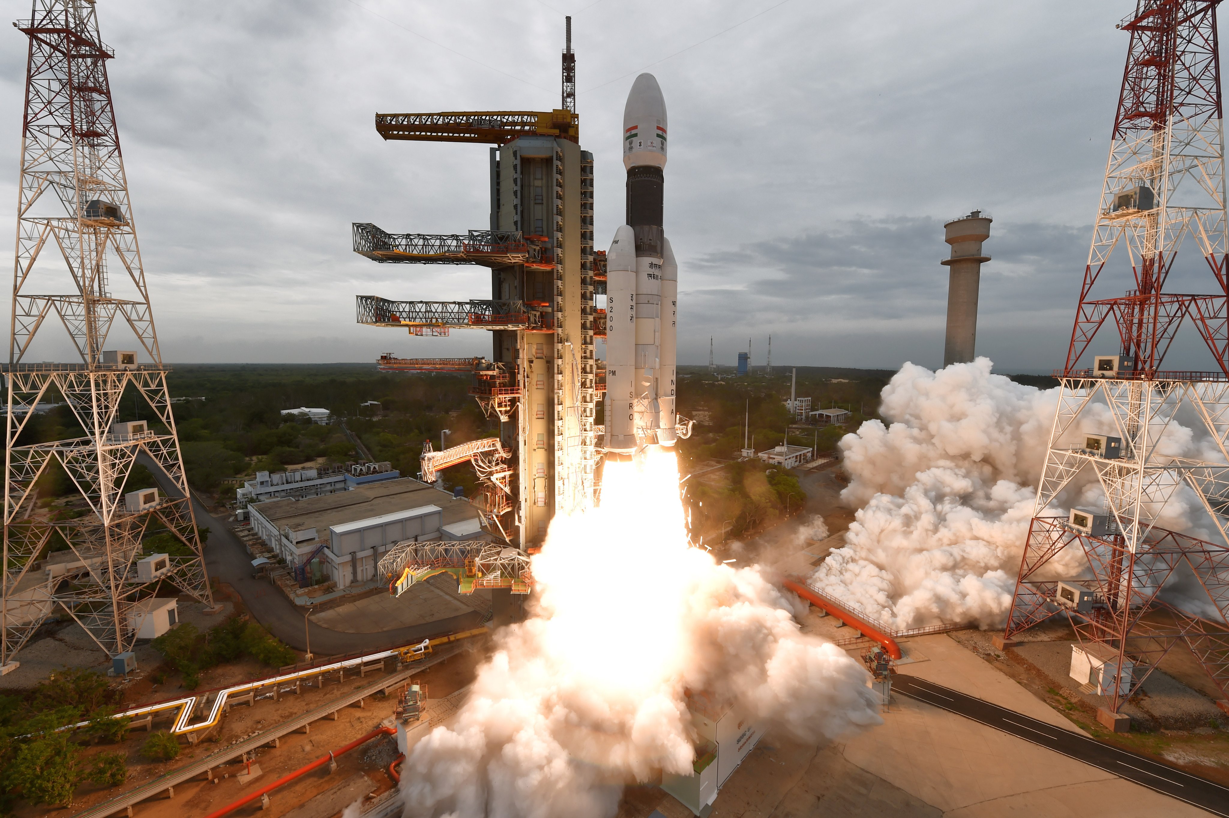 Chandrayaan 2 has left the earth’s orbit and is heading towards the moon. Photo courtesy: Twitter/@isro