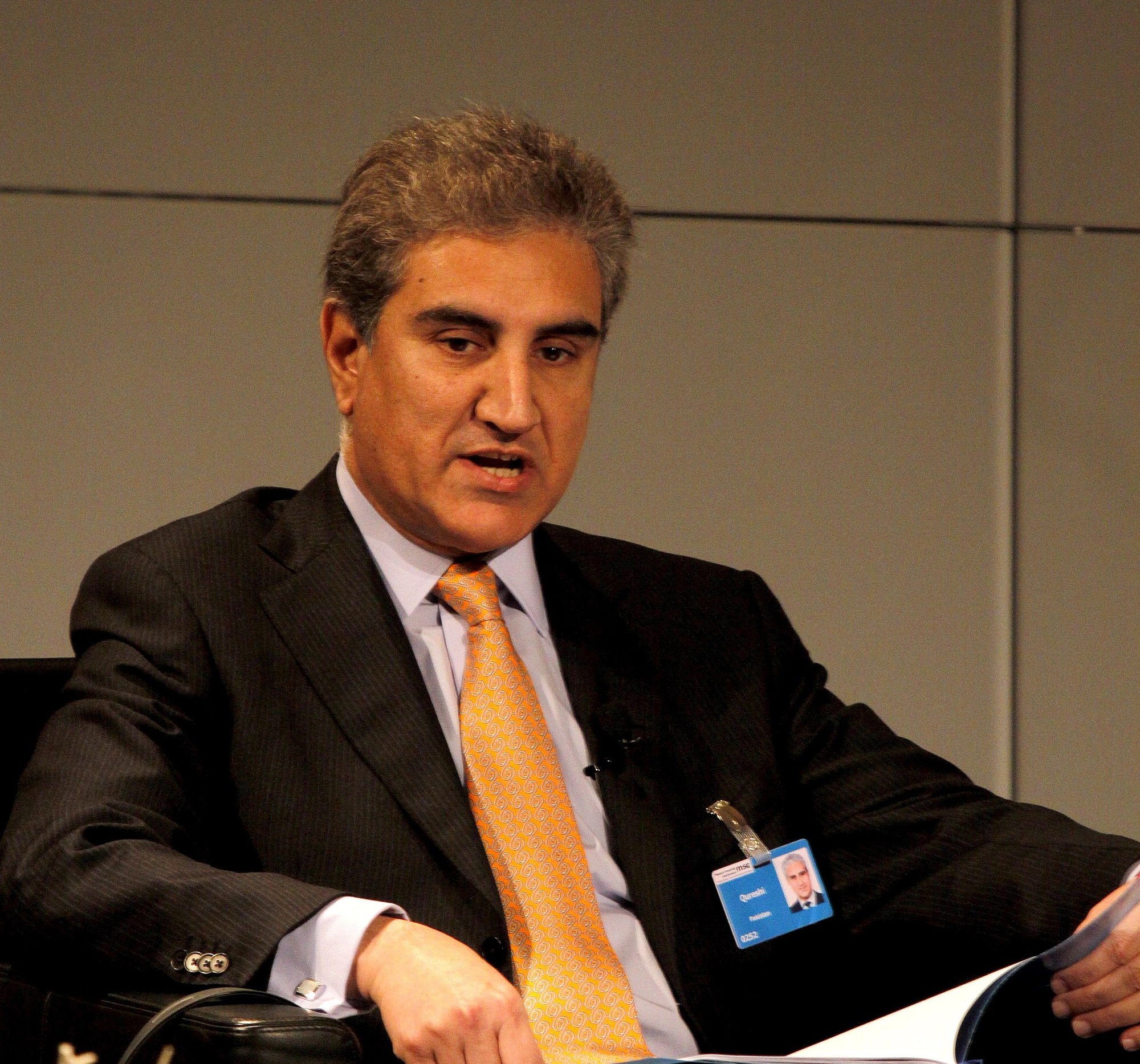 Pakistan Foreign Minister Shah Mahmood Qureshi has written to the UNSC asking for a meeting on the Kashmir issue. Photo courtesy: Wikimedia