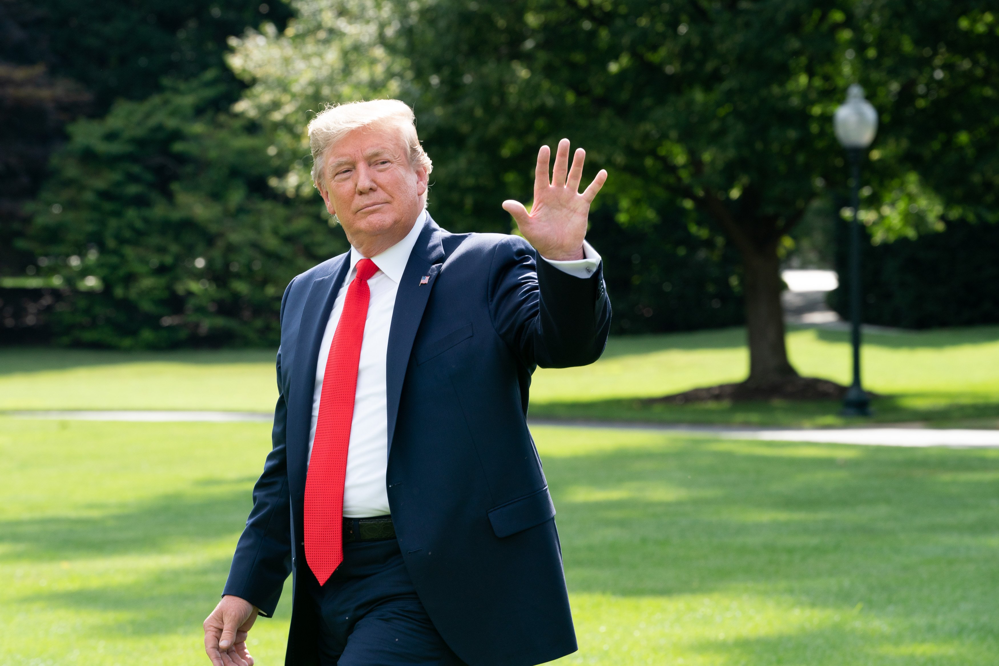 Donald Trump has threatened to withdraw from the WTO. Photo courtesy: Twitter/@WhiteHouse