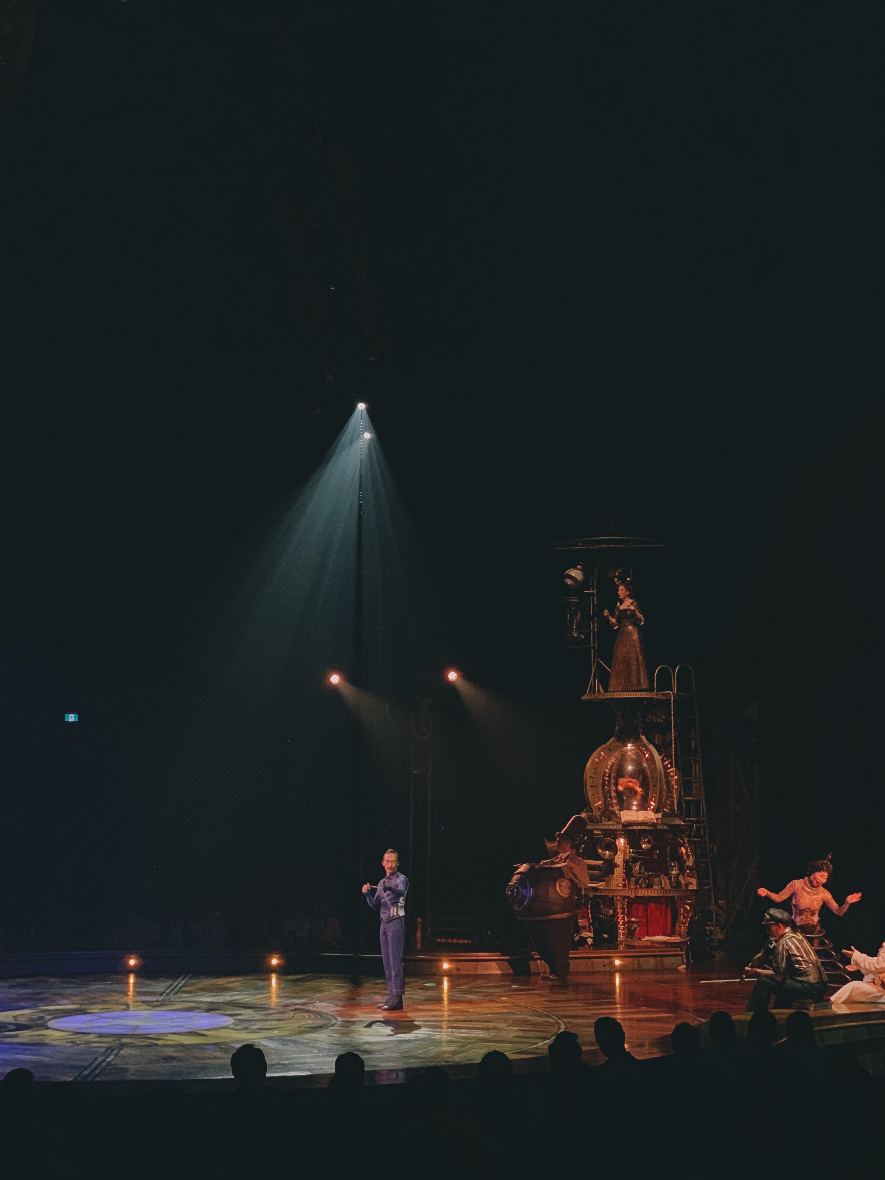 KURIOS was presented in the intimate setting of the signature Big Top. Photo: Connected to India