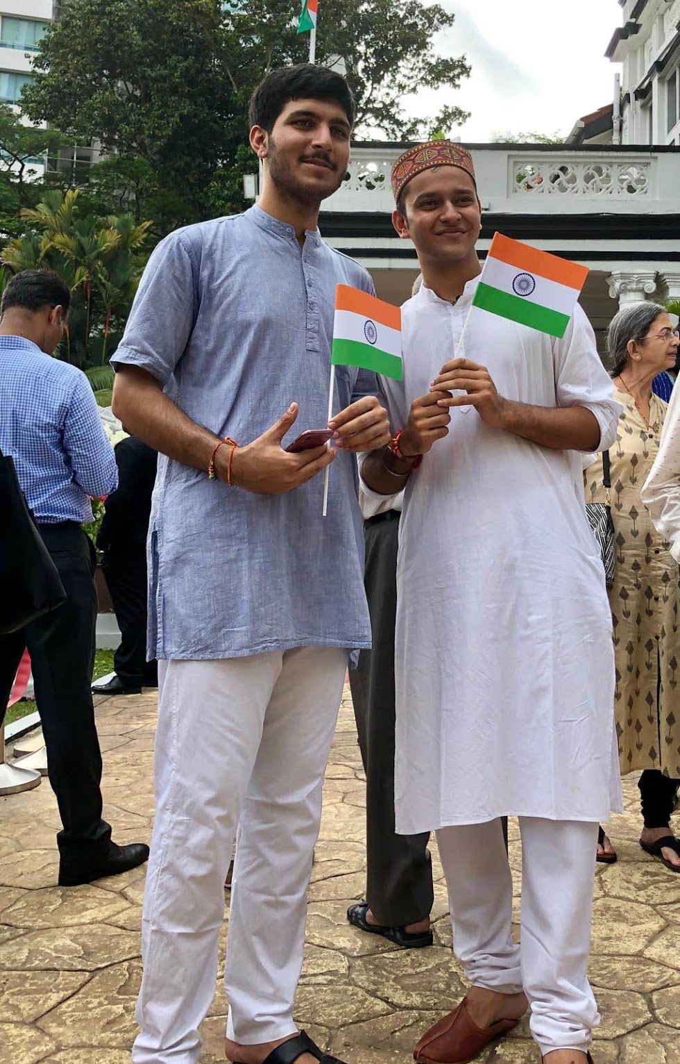 The young and the young at heart all joined in the celebrations. Photo: Connected to India