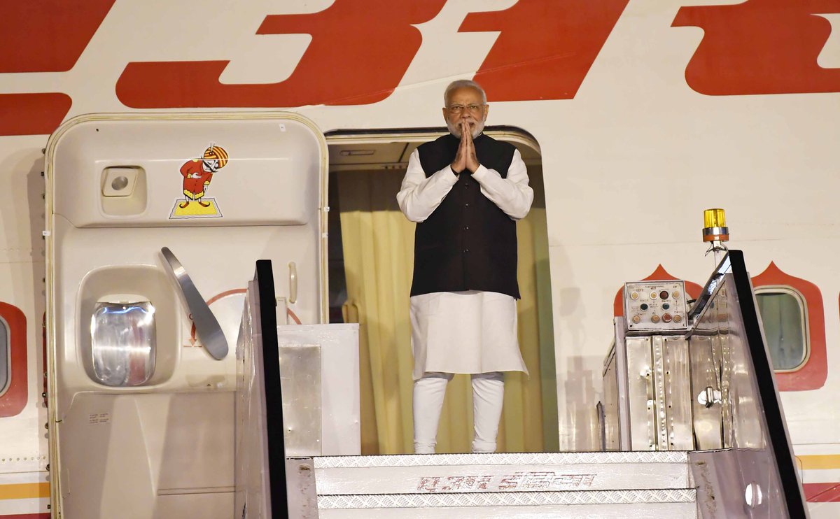 Narendra Modi to visit the UAE and Bahrain from August 23-25. Photo courtesy: Twitter/@narendramodi