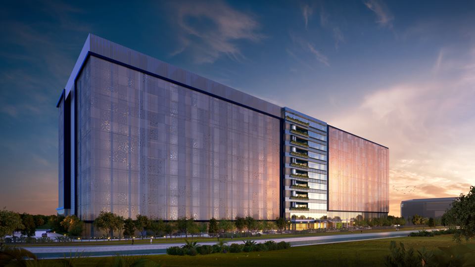 Rendition of Facebook's proposed Singapore data centre. Photo courtesy: Facebook/Singapore Data Center