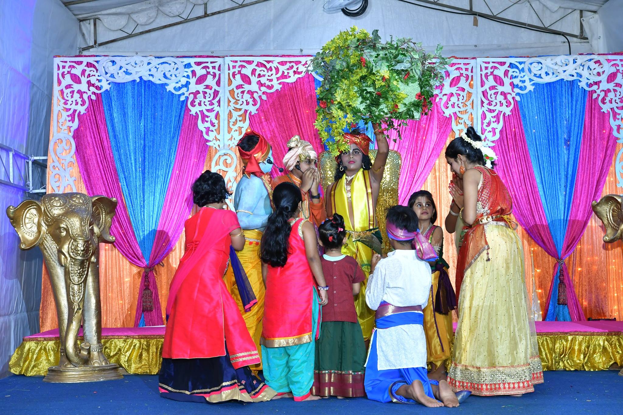Photo courtesy: International Sri Krishna Mandir Singapore