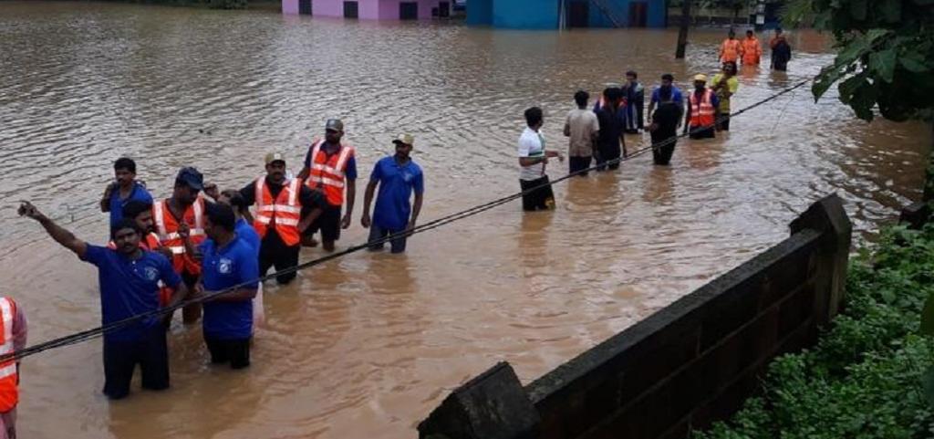 While the plight of their families back home kept the Kerala expats on pins and needles as flood fury worsened, hundreds of them who had gone to their native place on vacation were themselves stranded for days on end.