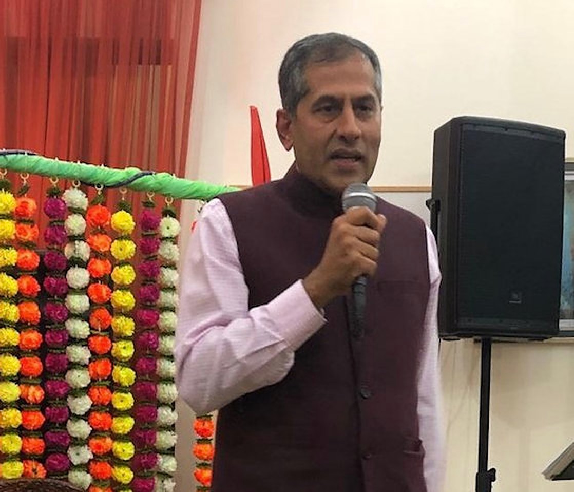 Pavan Kapoor has been appointed as India's ambassador to the UAE. Photo courtesy: Twitter/@indemtel