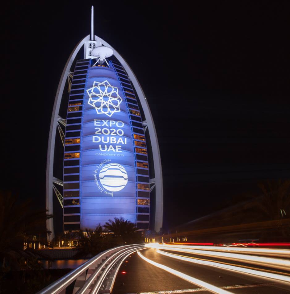 Dubai Expo 2020 will be held from October 20, 2020, to April 10, 2021. Photo courtesy: Facebook/Expo 2020 Dubai