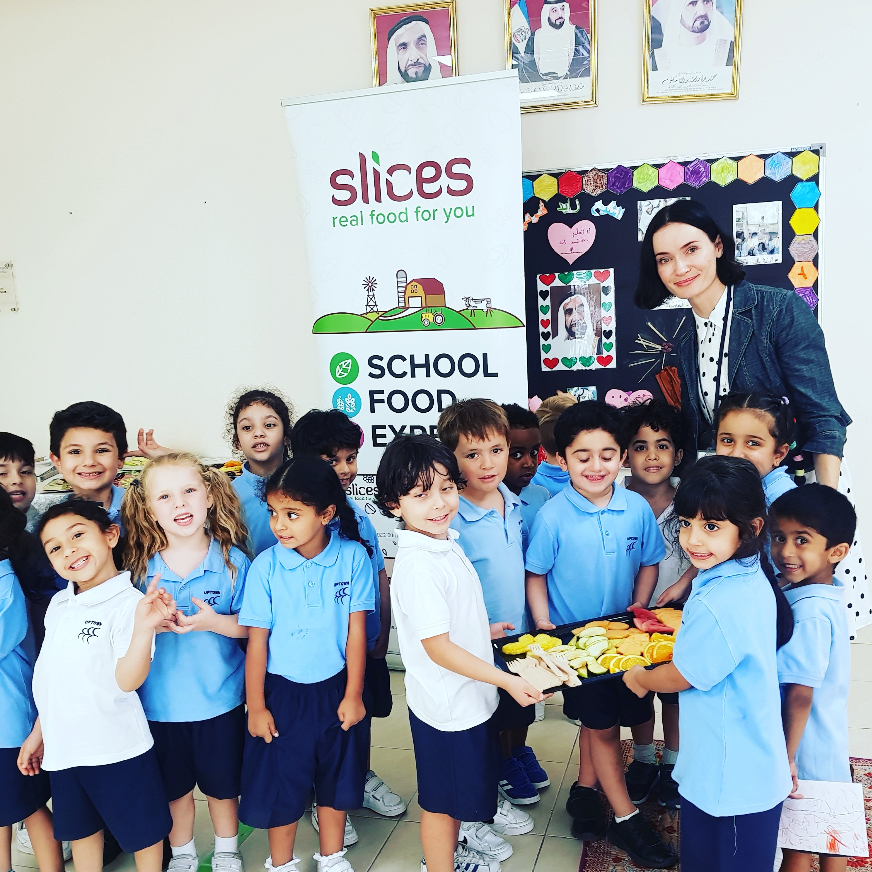 Slices works with vendors to feed 10,000 UAE students a day healthy food. Photo courtesy: Twitter/@SlicesAE