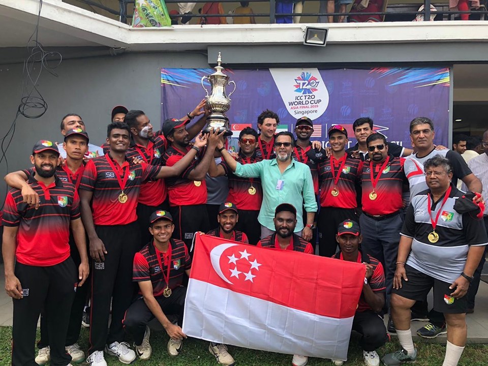 Photo courtesy: Facebook/MS Dhoni Cricket Academy Singapore