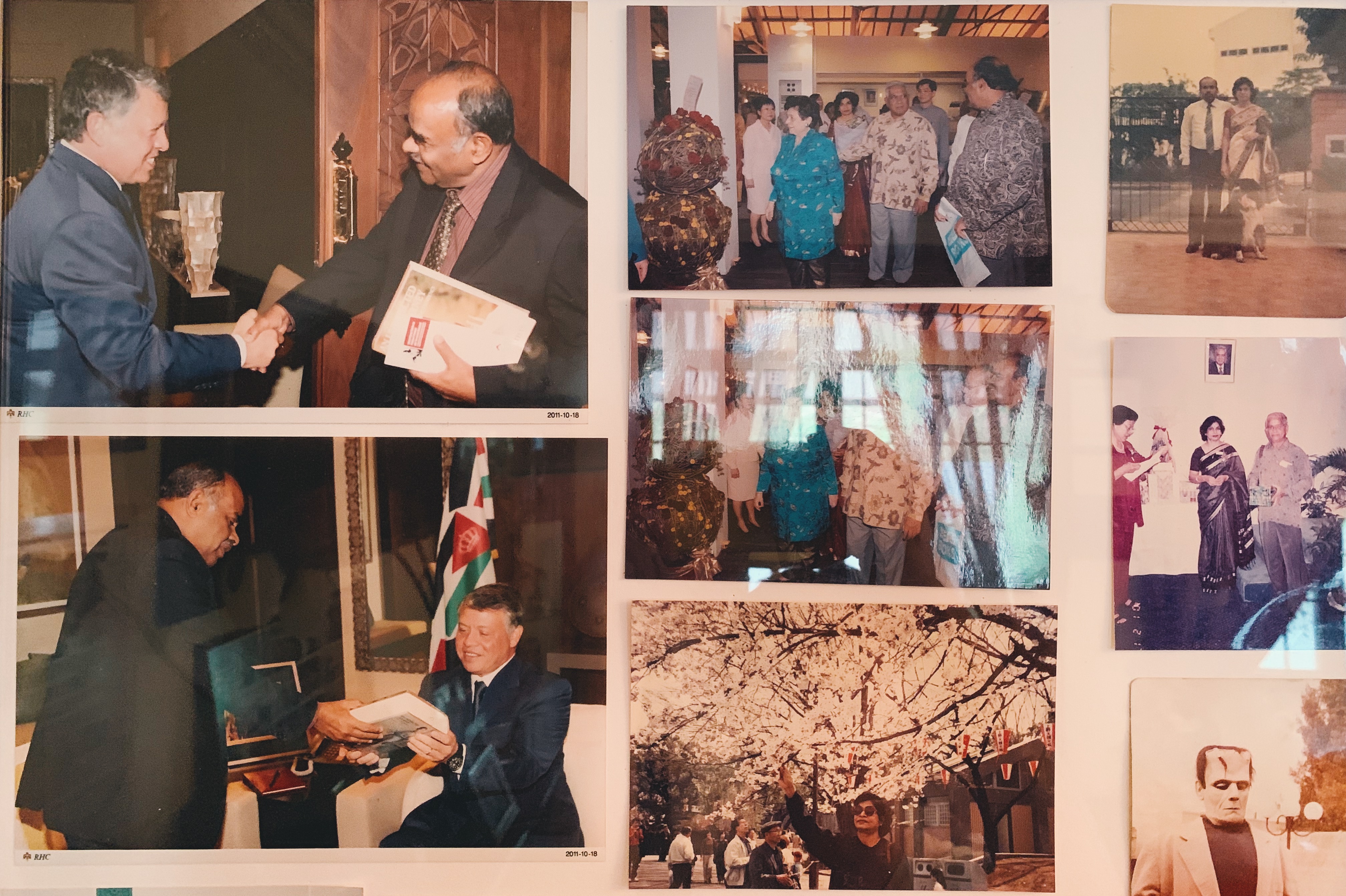 Ambassador Kesavapany with various world leaders during his decades-long stint in diplomacy. Photo: Connected to India