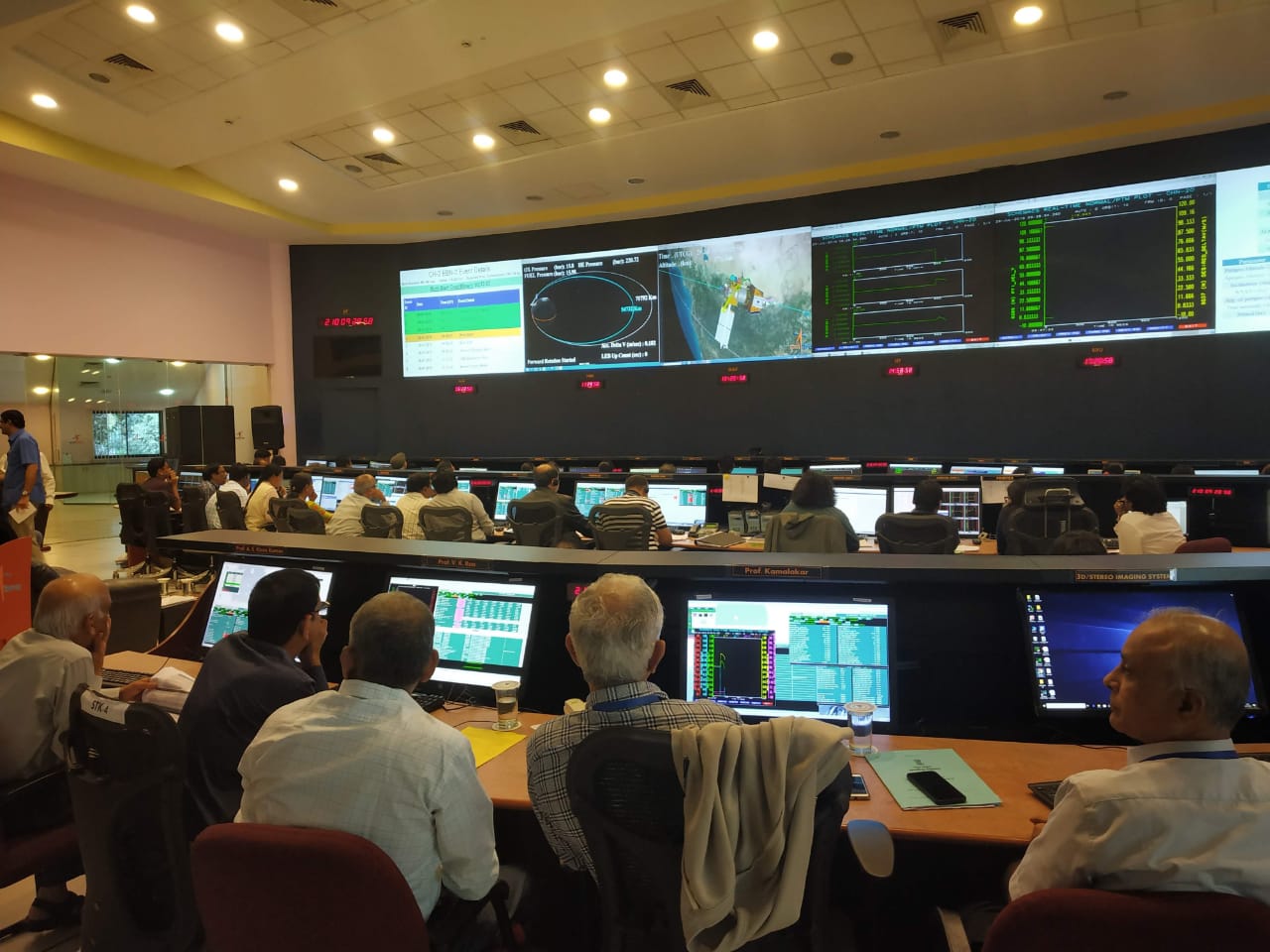 PM Narendra Modi will watch the landing live from the space agency's control room. Photo courtesy: Twitter/@isro