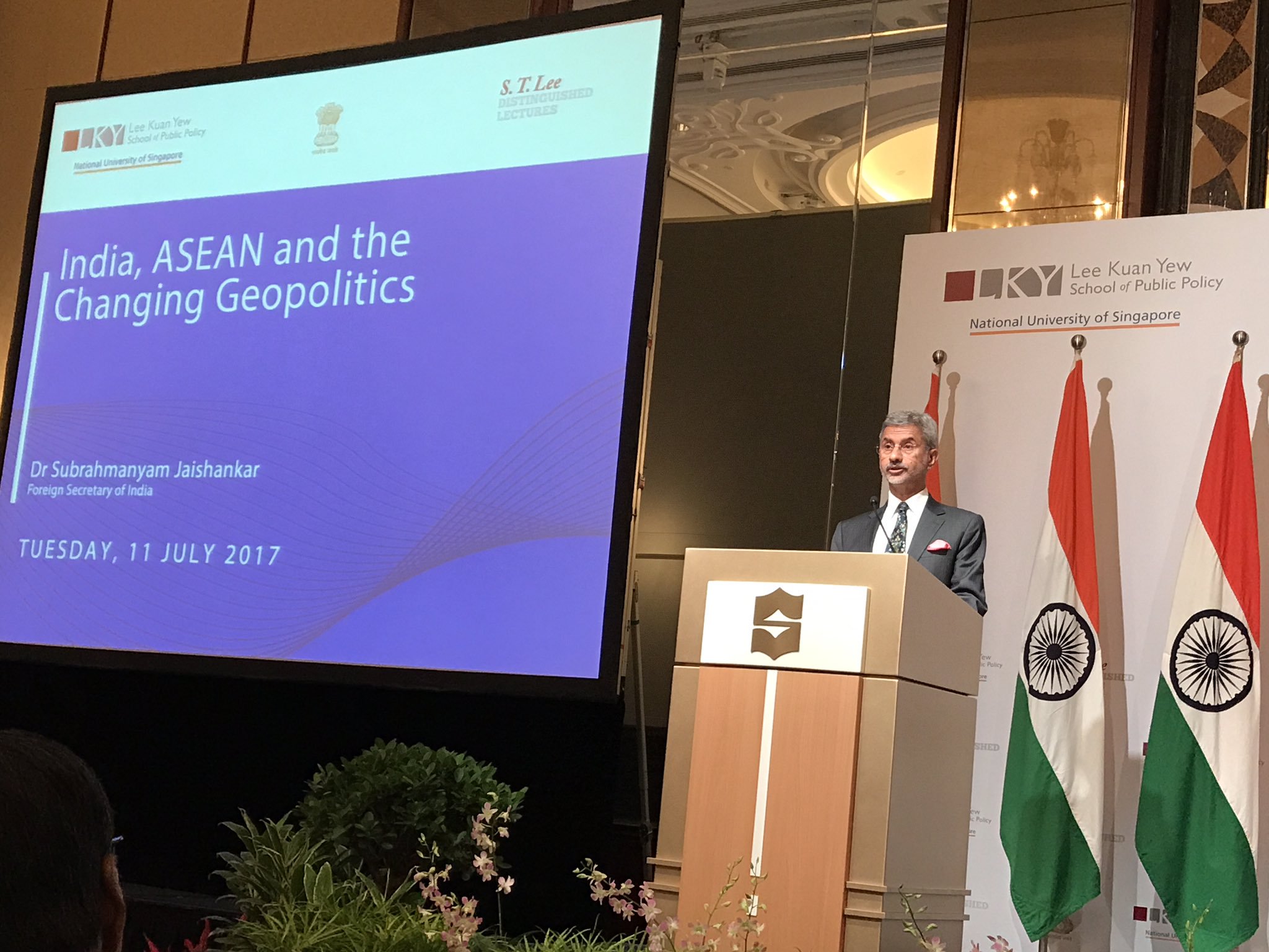 Jaishankar will be joined by Singapore's Foreign Affairs Minister Vivian Balakrishnan.