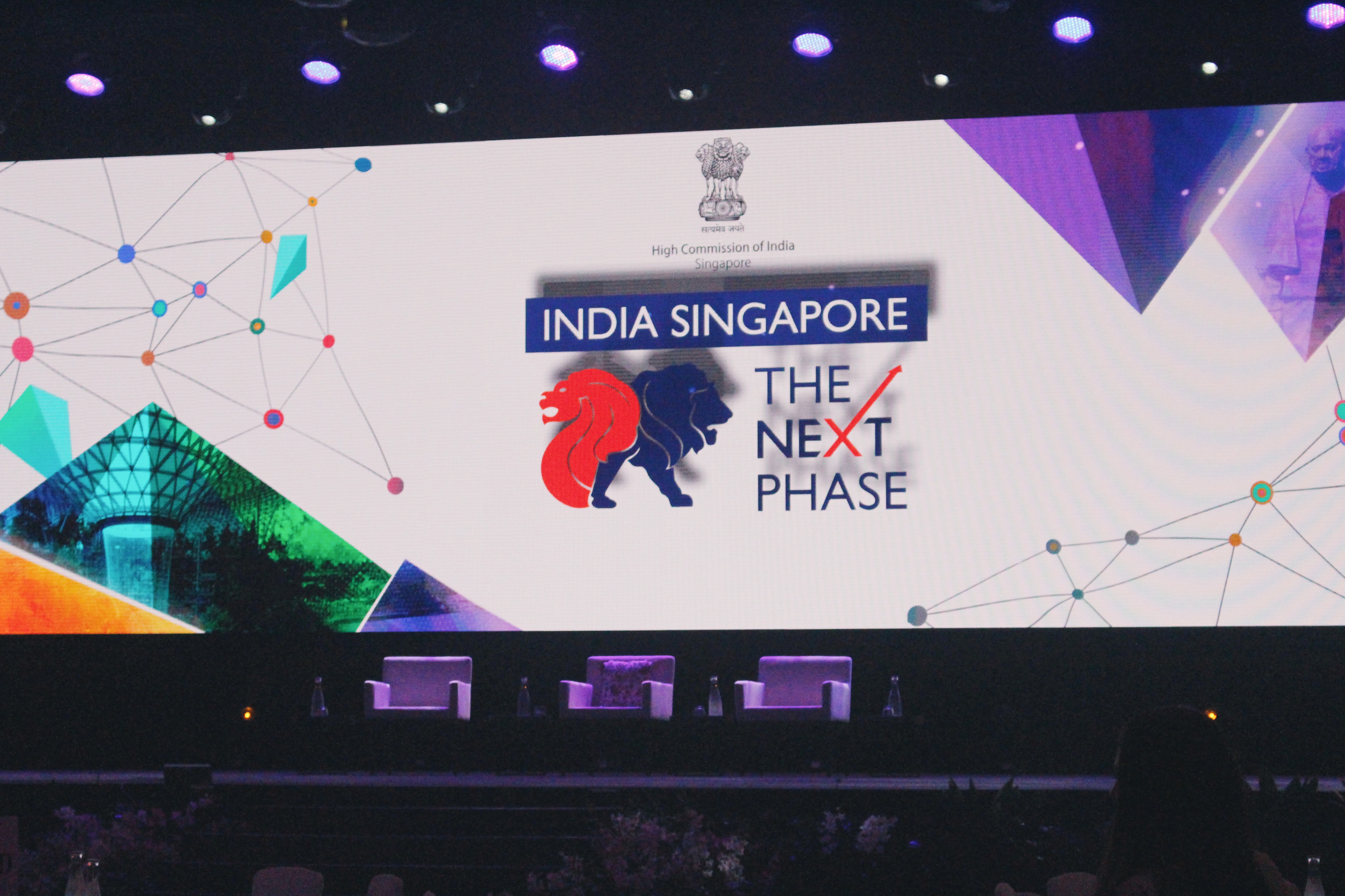 India-Singapore: The Next Phase business and innovation summit inaugurates on Monday, September 9, at Marina Bay Sands Expo and Convention Centre. Photo: Connected to India
