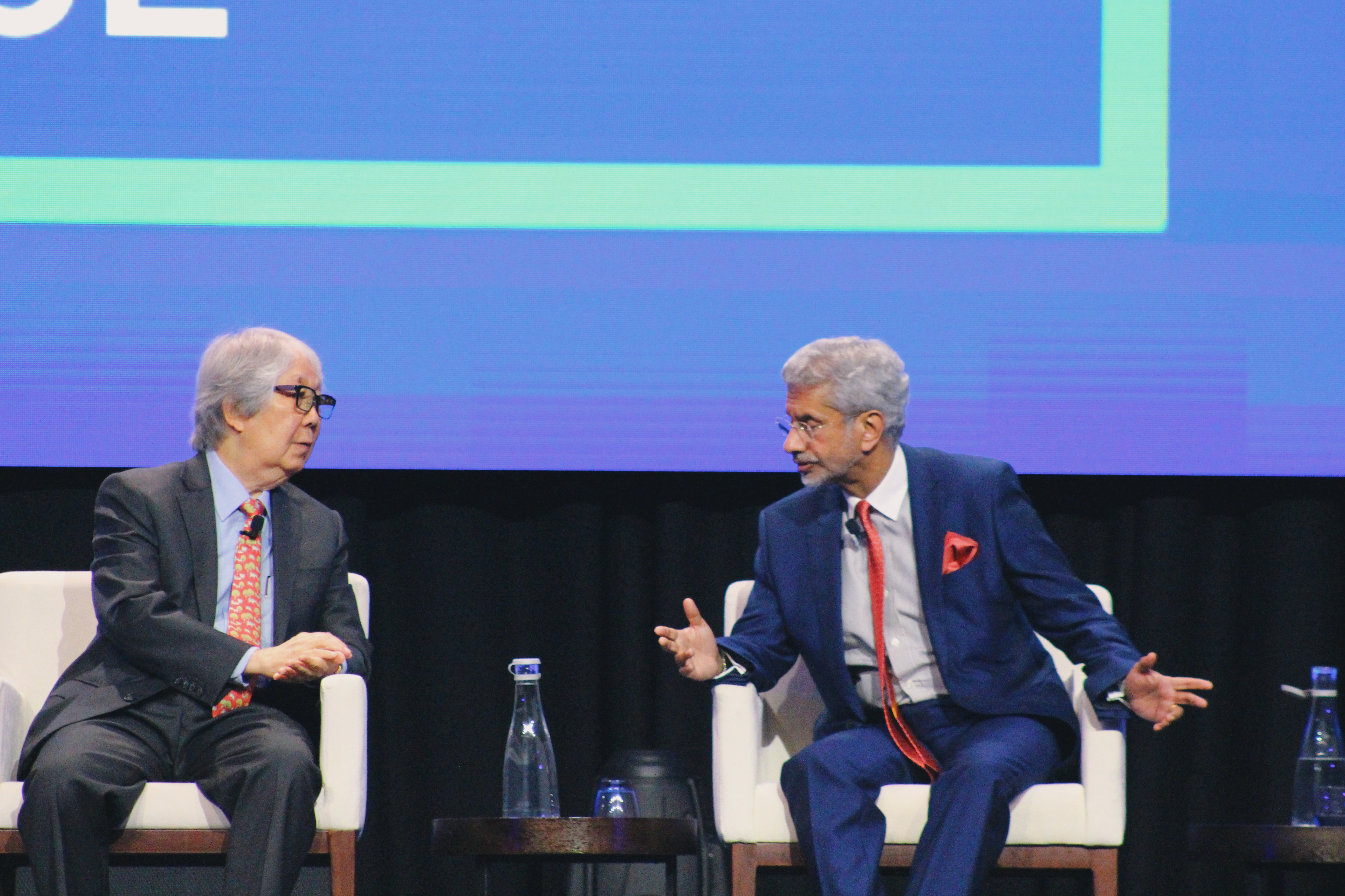 Professor Koh and Dr Jaishankar. Photo: Connected to India