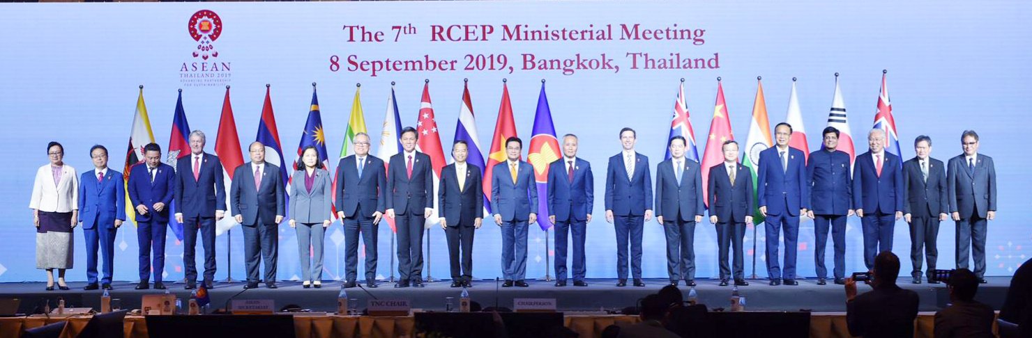 RCEP Meeting in Bangkok, held on September 8, 2019. Photo courtesy: Twitter/@PiyushGoyal