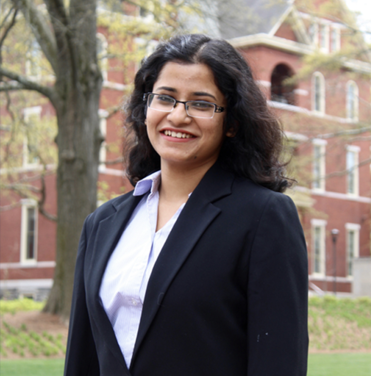 Adyasha Debahuti Mohanty, GIIS alumna. Photo courtesy: GIIS