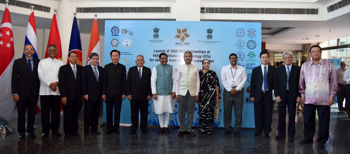 S Jaishankar launches PhD programme at IITs for ASEAN students. Photo courtesy: Twitter/@DrSJaishankar