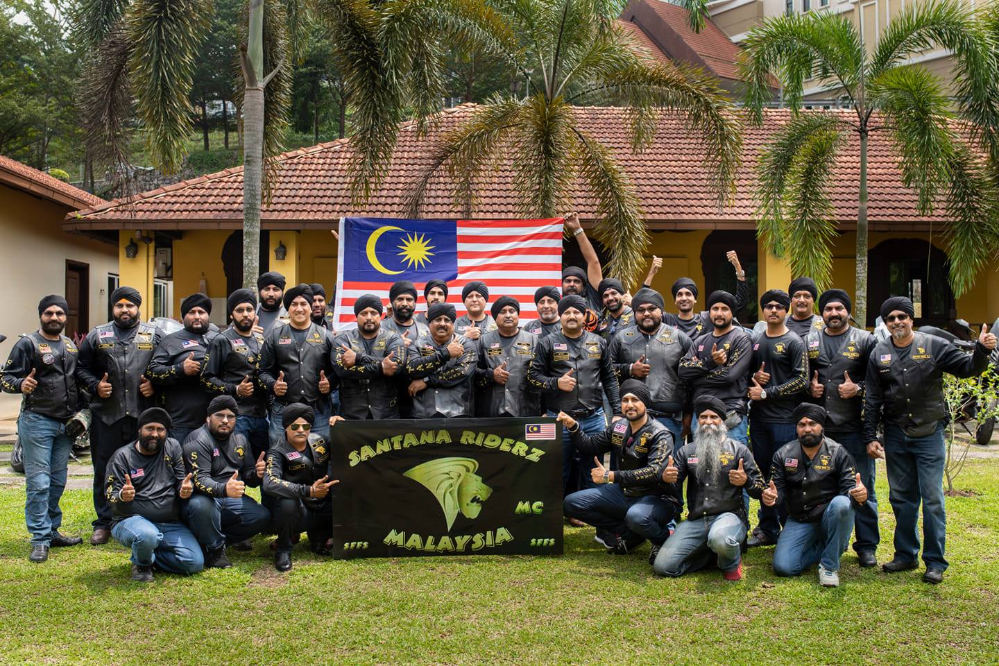 Members of Santana Riderz Malaysia Club. Photo courtesy: Santana Riderz Malaysia Club