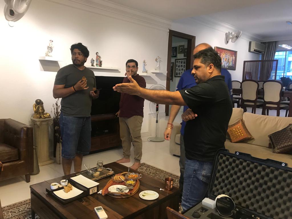 The Sacrifice was shot in Singapore in March 2019. Photo courtesy: Tanuj Khosla
