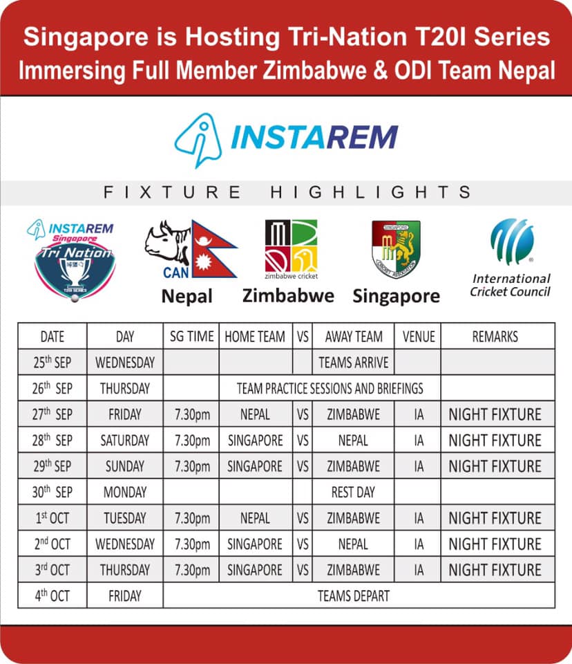 Courtesy: Facebook/Singapore Cricket Association
