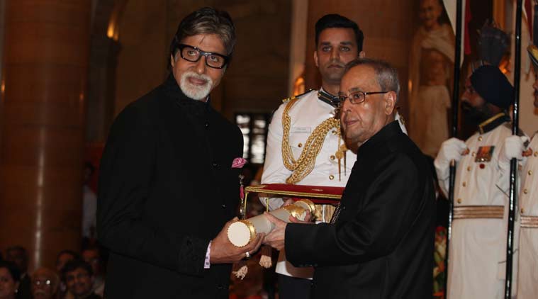 Amitabh Bachchan, known as the 'Shahenshah of Bollywood', has won multiple awards for his contribution to Indian cinema and the arts, including the country’s second highest civilian award Padma Vibhushan in 2015 and, most recently, the Dada Saheb Phalke Award in 2019. Photo courtesy: PIB